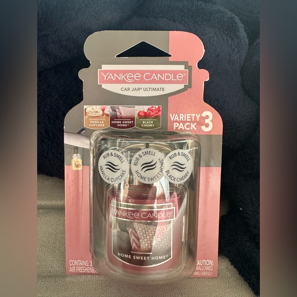 Yankee Candle Car Jar Ultimate Variety 3 Pack